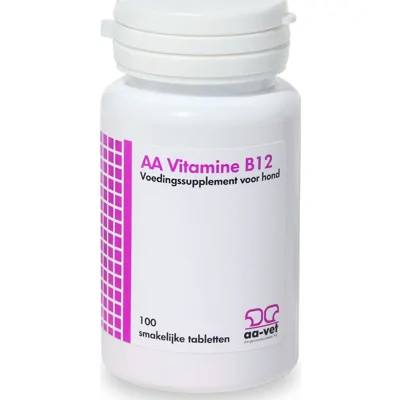 AA Vitamine B12 voedingssupplement hond (tablet) 2 x 100 tabletten