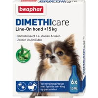 Beaphar Dimethicare Line-On Hond tot 15kg - 6 pip