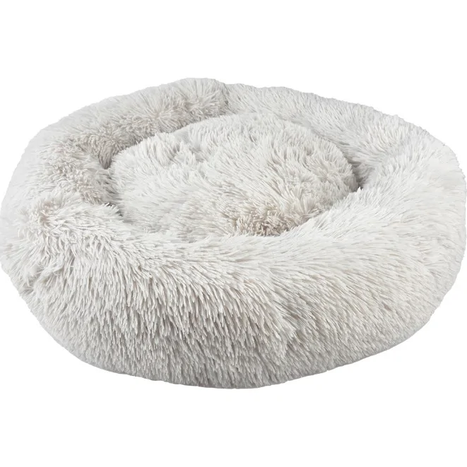 Duvo+ cozy donut bed grijs M - 50x50x16cm