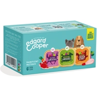 Edgard & Cooper Multipack Kip, Wild, Lam hond natvoer kuipjes 6 x 100gr