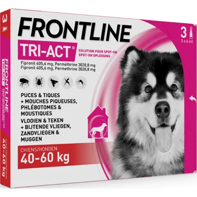 Frontline Tri-Act XL hond 40 - 60 kilo