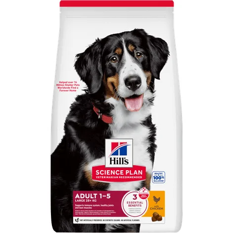 Hill's Science Plan Hond Adult Large Breed Kip 14kg