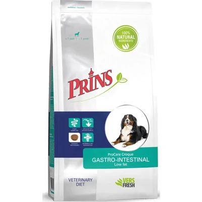 Prins ProCare Croque Veterinairy Diet Gastro-Intestinal Low Fat hondenvoer 3 kg