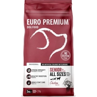 Euro Premium Senior 8+ Chicken & Rice hondenvoer 2 x 3 kg