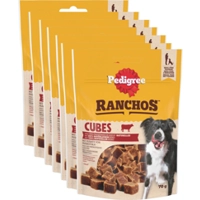 7x Pedigree Ranchos Cubes Hondensnacks Rund 70 gr