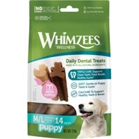 Whimzees Week Bag Puppy Kauwsnack M - L 14 stuks