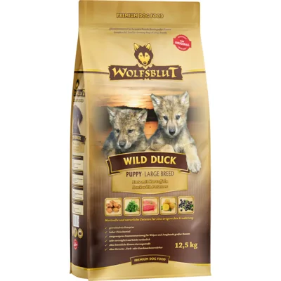 Wolfsblut Wild Duck Puppy Large Breed 12,5 kg