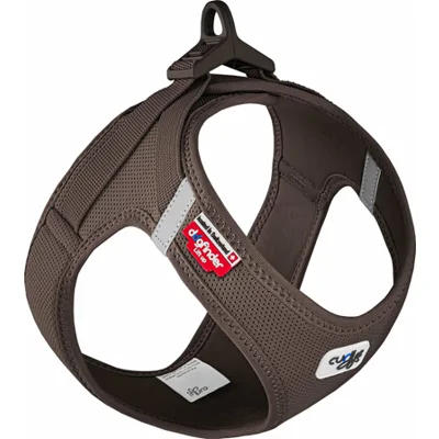 Curli Vest Harness Clasp Air-Mesh - Bruin - XS