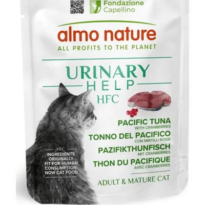 Almo Nature HFC Urinary Help Kattenvoer Tonijn uit de Stille Oceaan met Cranberries 50 gr