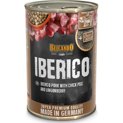 Belcando Natvoer - Varken met kikkererwten en bosbessen - 6 x 400 gram