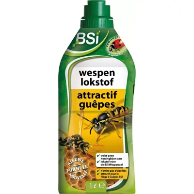 Biologische Wespenlokstof Tegen Wespen - Voor alle wespenvallen - Meer dan 10 navullingen - Biologisch product