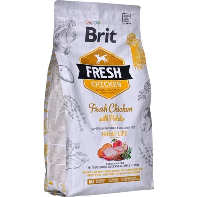 Brit Fresh Chicken with Potato Adult - 2,5 kg