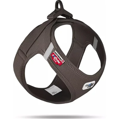 Curli Vest Harness Clasp Air-Mesh - Bruin - XXXS
