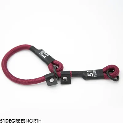 51 Degrees North - Wanderful - Collar - Rope - Burgundy - 35-40 cm x 8 mm