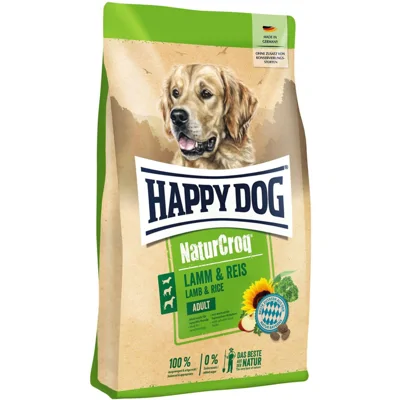 Happy Dog NaturCroq Lamm & Reis (lam en rijst) - 11 kg