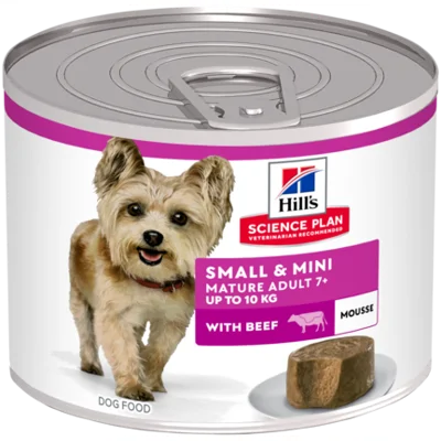 Hill's Science Plan Small & Mini Mousse Mature Rund natvoer hond 200 gram