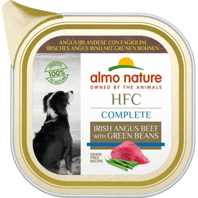 Almo Nature HFC Complete Iers Angus rundvlees natvoer hond (85 g) 1 tray (17 x 85 g)