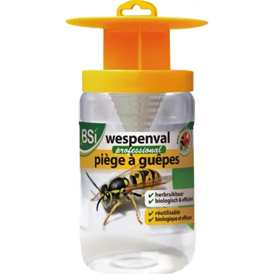 Biologische Wespenval Tegen Wespen - Herbruikbaar - Biologisch product - Vangt 3000 wespen