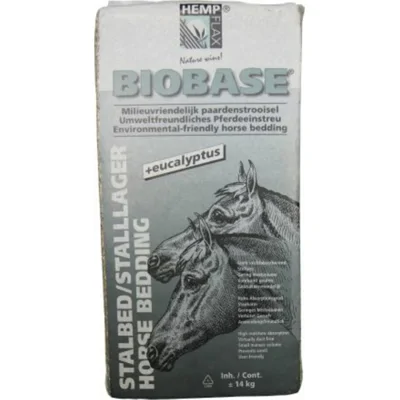 Hempflax Paardenstrooisel Biobase 14 kg