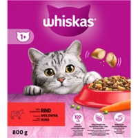 Whiskas 1+ Adult Katten Droogvoer Rund 800 gr
