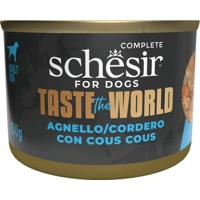 8x Schesir Taste The World Hond Lamsvlees&Couscous 150 gr