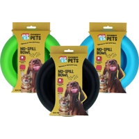 Excellent Pets No-Spill Bowl - Blauw