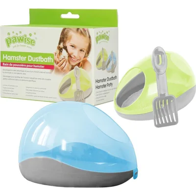 Pawise Dustbath - Hamster - 15 x 9,5 x 9 cm