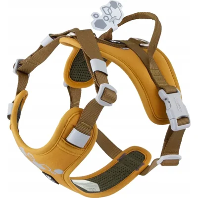 Hurtta Weekend Warrior Eco Harness 2 - Desert - 65-80 cm