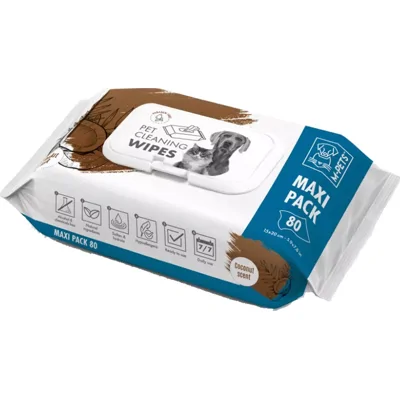M-Pets Wipes Coconut - 80 stuks