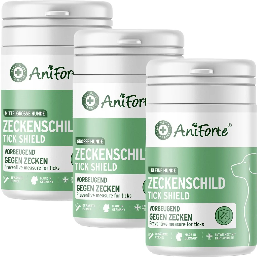 AniForte Tick Shield - Small Dogs - 60 capsules