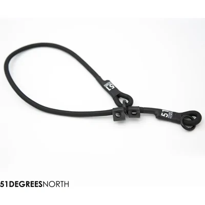 51 Degrees North - Wanderful - Collar - Rope - Black - 40-50 cm x 8 mm