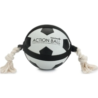 Beeztees Action Voetbal met Touw Ø 19 cm