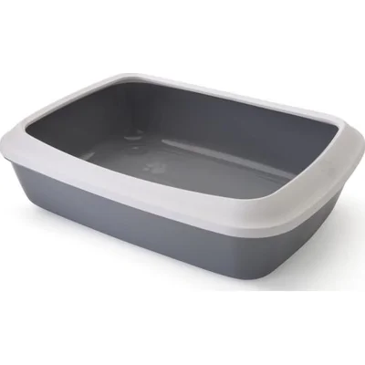 Kattenbak Iriz grijs Small 42x31x12,5 cm