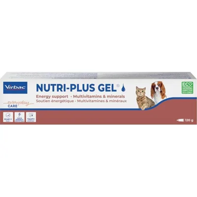 Virbac Nutri-Plus Gel voor hond & kat 120 g