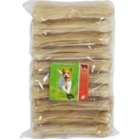 Buffelhuidbot Geperst voor honden (13 cm) 10 stuks