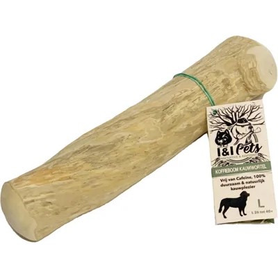Koffieboom Kauwwortel maat L voor de hond Per 2