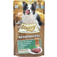12x Stuzzy Hondenvoer Monoprotein Graanvrij Kalf - Snijbiet 150 gr