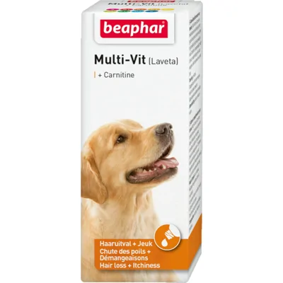 6x Beaphar Multi-Vit Hond 50 ml