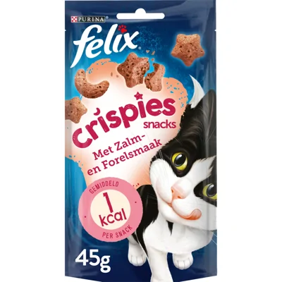 8x Felix Crispies Zalm - Forel 48 gr