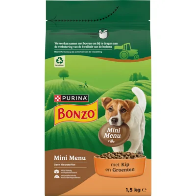 Bonzo Droogvoer Mini Menu Kip 1,5 kg