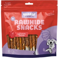 Braaaf Rol Sticks Hondensnack Kip 12,5 cm 300 gr