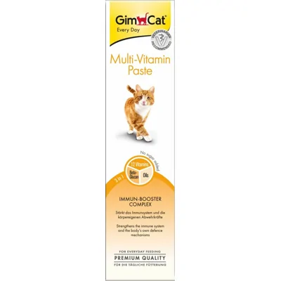 GimCat Multi-vitaminepasta + 12 Vitaminen 200 gr