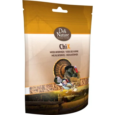 Deli Nature Chix Meelwormen 200 gr