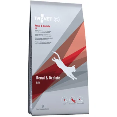TROVET Renal & Oxalate RID Kat - 2,5 kg + 12 x 200 blikken (Lamb)