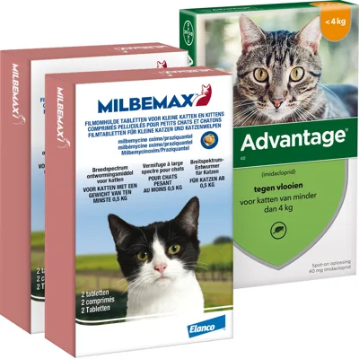 Elanco Preventiepakket Kitten 1 - 2 kg