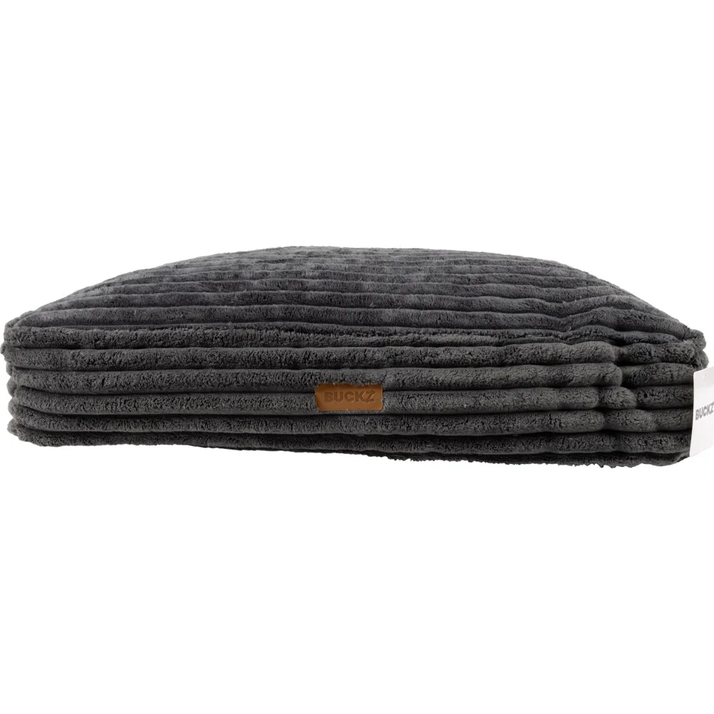 Buckz Corduroy Hondenmand Leo - Grijs - M