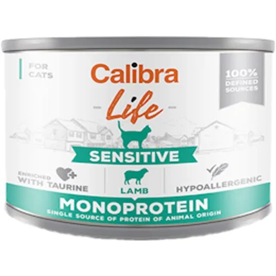 Calibra Cat Life Sensitive Natvoer - Lam - 6 x 200 g