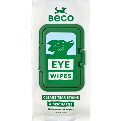 Beco Dog Eye Wipes - 70 stuks