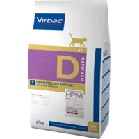 Virbac HPM Dermatology Support D1 Kattenvoer 3 kg Virbac HPM Dermatology Support D1 Kattenvoer 3 kg