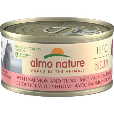 Almo Nature HFC Complete Kitten - Blik - Zalm en Tonijn